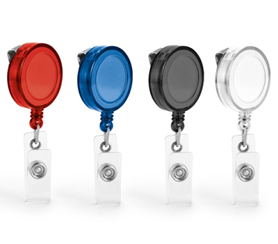 ανασυρομενος μηχανισμός για καρτα badge holder roll up